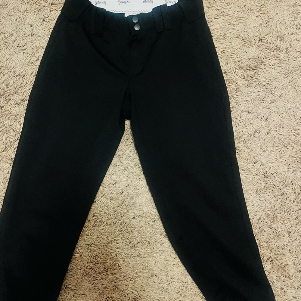 Black softball pants